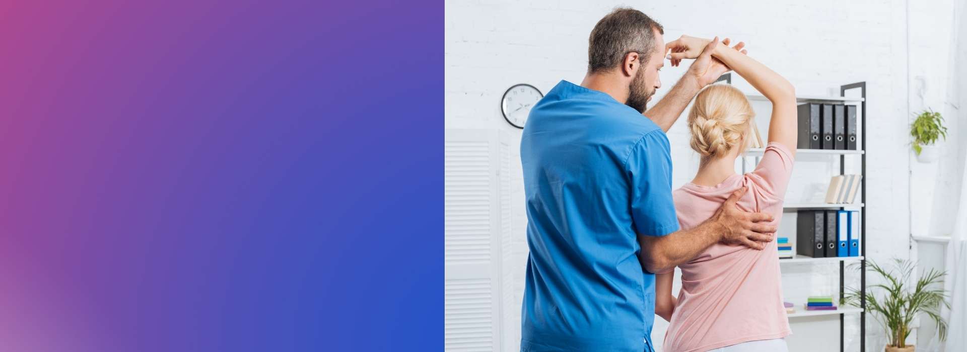 A chiropractor at Dublin Chiropractic treating a patient
