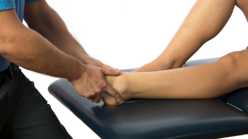 Physiotherapy for ankle pain