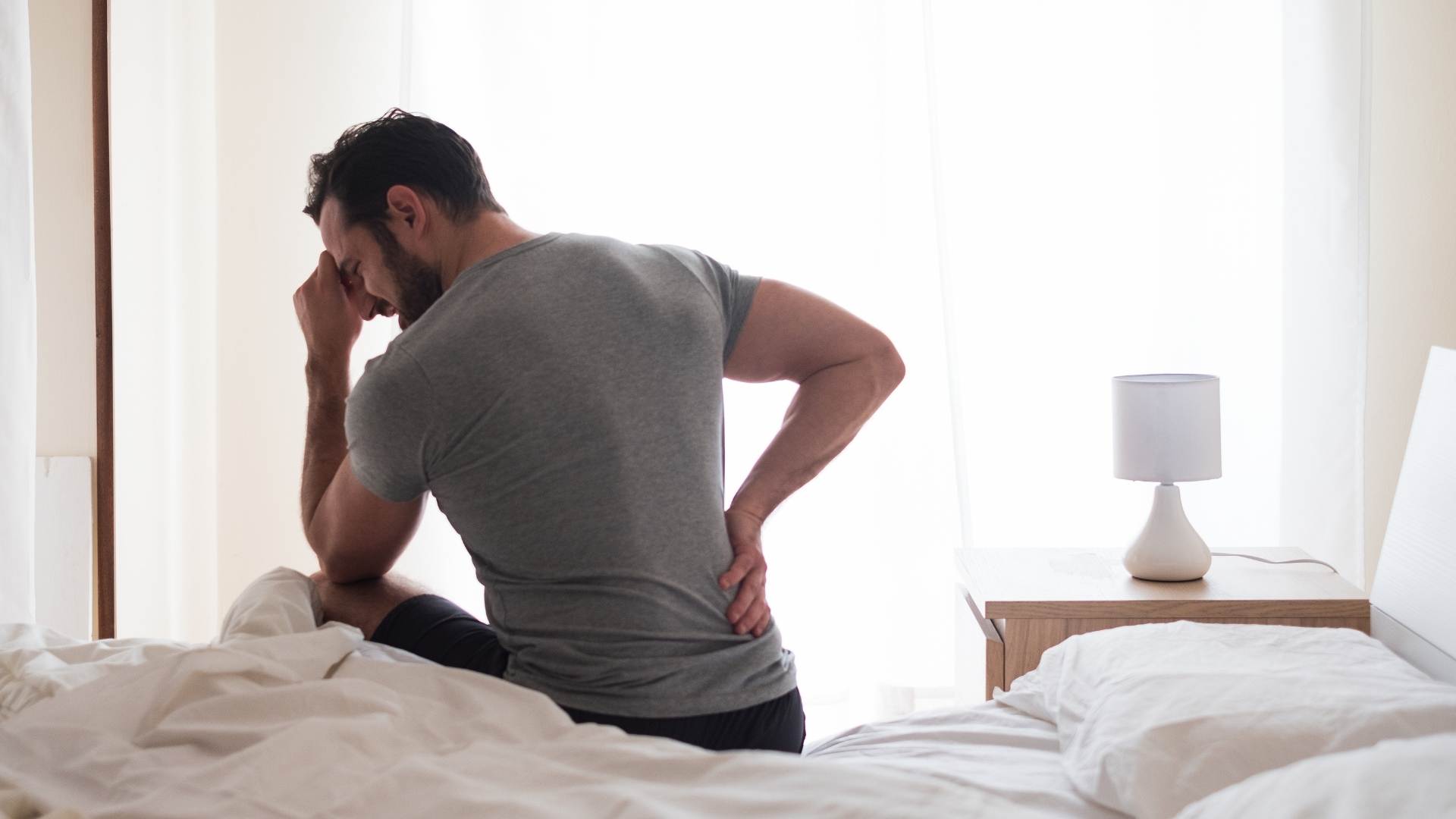 man with sciatica