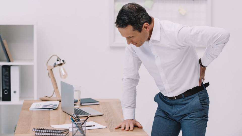 man with low back pain dublin physio ireland